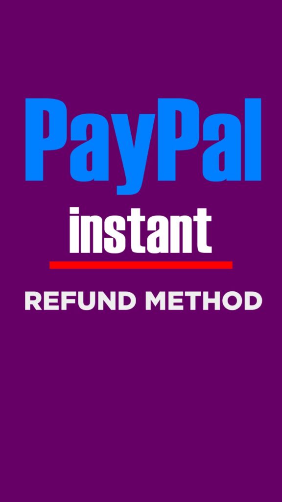 Paypal refund