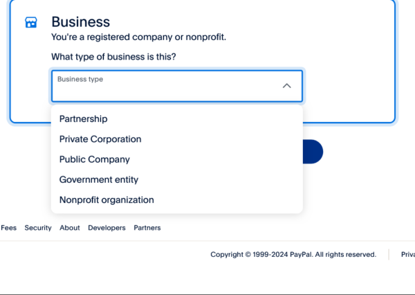 Virtual paypal account