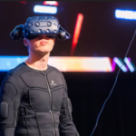 VR headset with wearable skin