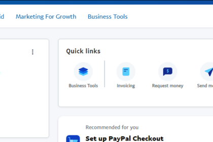 Paypal "Pay and get paid" feature