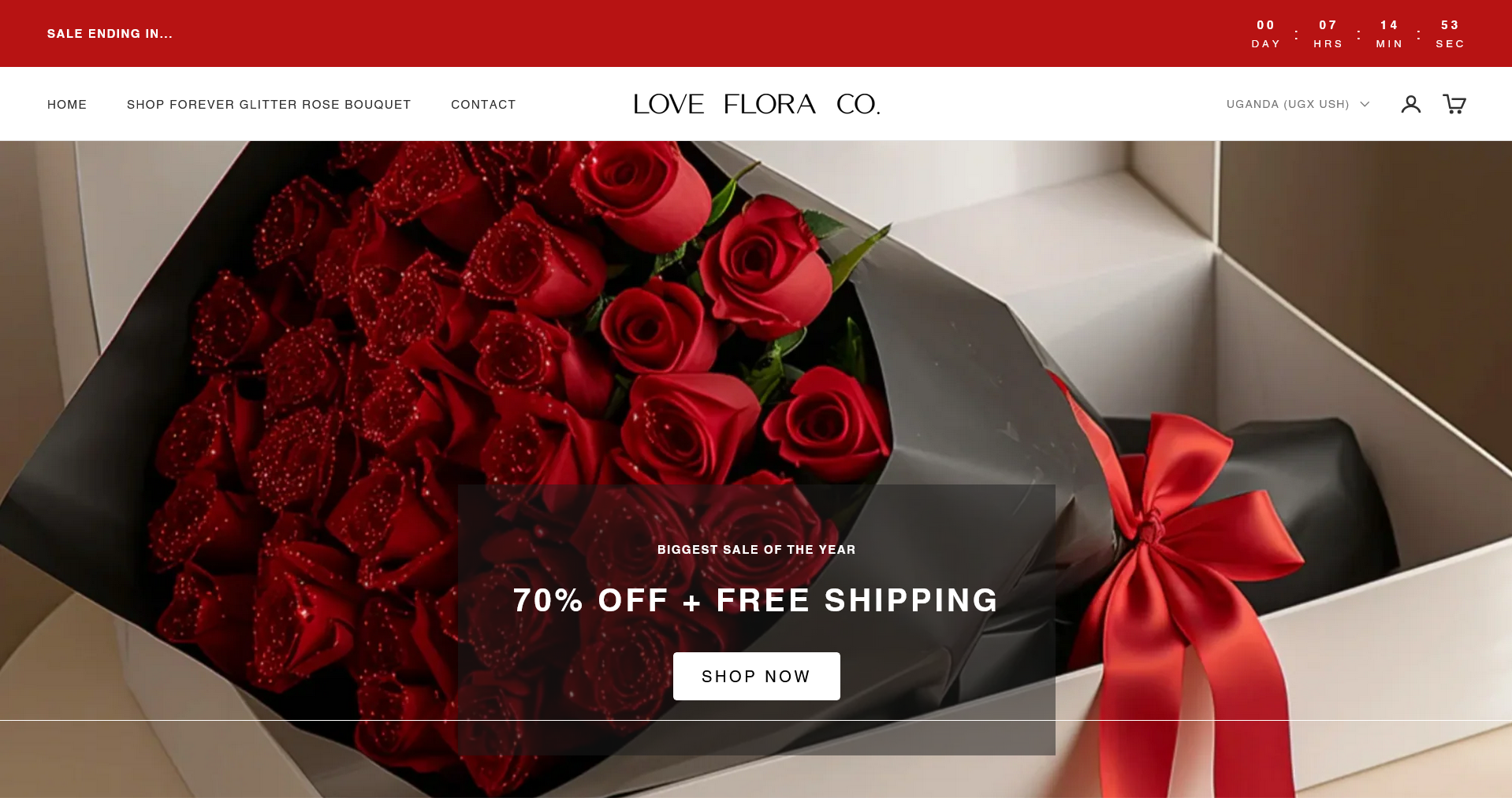 lovefloraco.com website