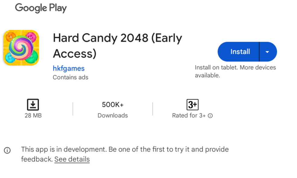 Hard Candy 2048 review