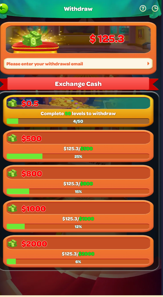 Petal Merge withdraw