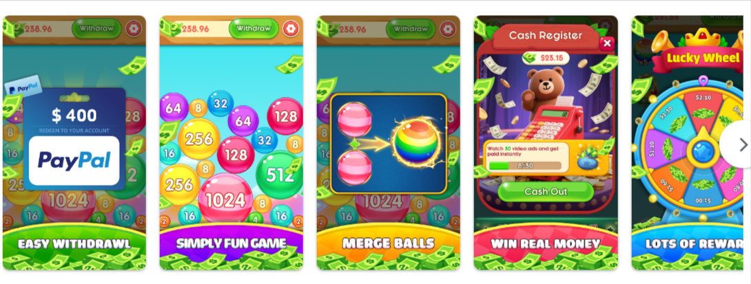 Amazing 2048 Merge:Real Money